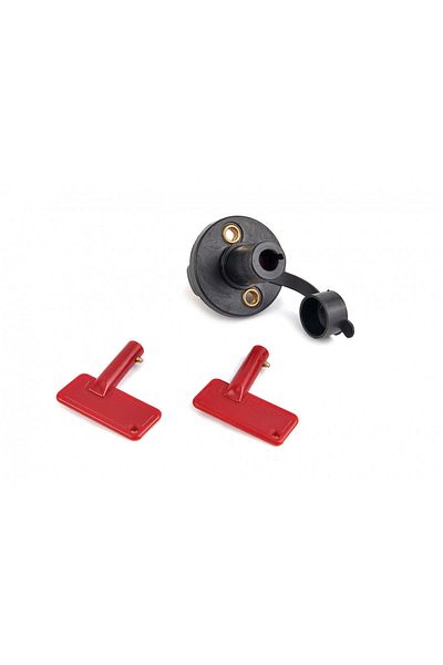 HBM Machines 2-POLE CAR BATTERY SWITCH WITH KEY