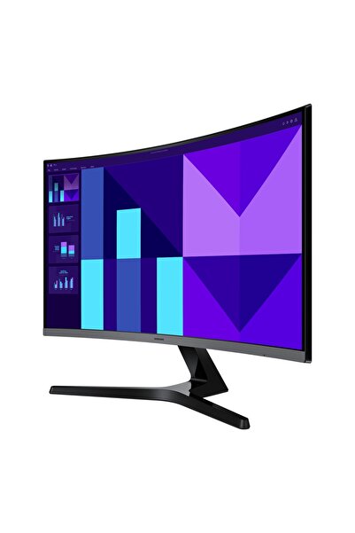 Samsung Essential S3 LS27D390GAUXUF 27" 100Hz 4Ms VGA+HDMI FullHD VA Curved Vesa Monitör