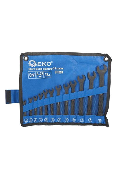 GEKO ΣΕΤ ΓΛΥΦΩΝ ΓΕΡΜΑΝΙΚΟΥ 6-22MM CRV ΜΑΥΡΟ 12 ΤΕΜΑΧΙΩΝ