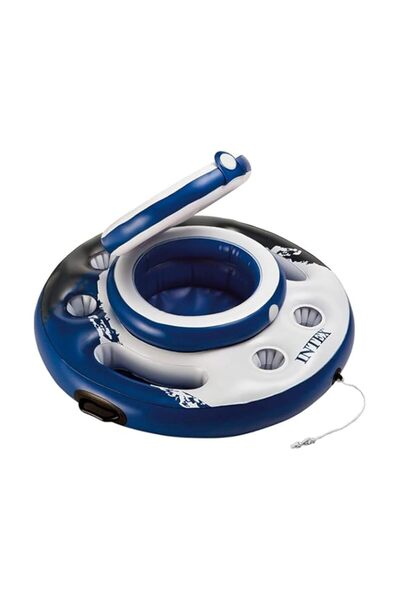 Generic Intex Mega Chill Cool Box - Inflatable Swimming Ring - Diameter 89 cm