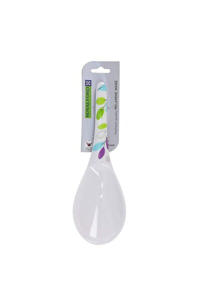 Generic Royalford Melamine Serving Spoon with Leaf Design