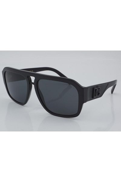 Dolce&Gabbana نظارة شمسية دولتشي آند غابانا للرجال - Dg 4403 - مقاس العدسة: 58 مم - أسود