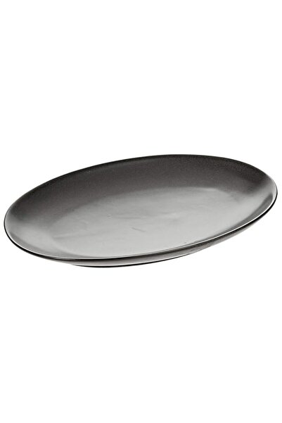 Generic Verona Deep Plate, Black, 10 inch, Oval