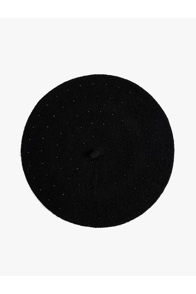 Koton Black Women's Classic Beret