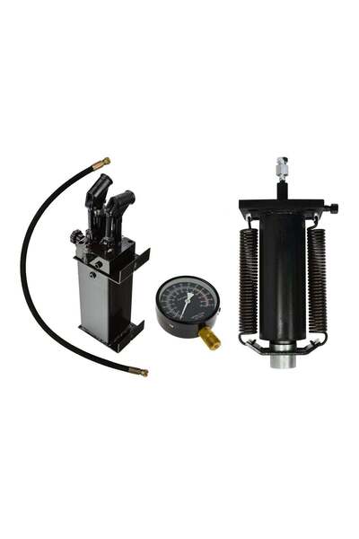 GEKO POMPA HIDRAULICA CU CILINDRU SI MANOMETRU PT PRESA 50T