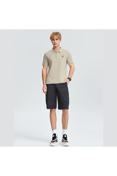 Giordano Men's Waffle Polo