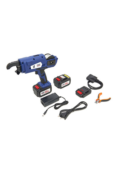 HBM Machines ﻿MASINA DE LEGAT FIER BETON - 2 ACUMULATORI 10.8V 4.0AH HBM