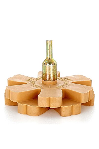 GEKO RADIERA CRESTATA INLATURAT IMPURITATI LIPICI 90MM GEKO, DISC DIN CAUCIUC PENTRU CURATAT ADEZIV