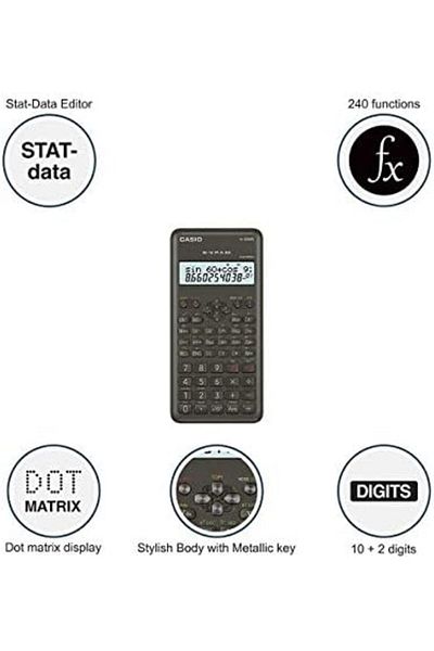 Casio FX-82MS Scientific Calculator - Second Edition