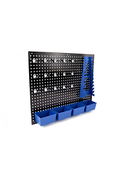 HBM Machines WALL PANEL FOR TOOL ORGANIZER SUPPORT HOOKS SHELVES INCLUDED 110X45CM HBM MACHINES NETHERLANDS