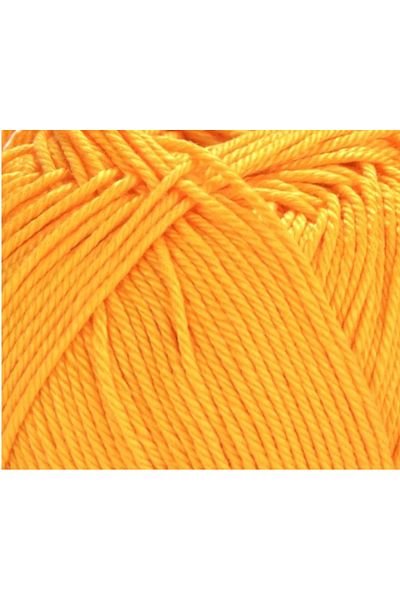Yarnart Begonia Mercerized Hand Knitting Yarn 5307 Yellow 100% Cotton 50 Gr 169 Mt Knitting Yarn