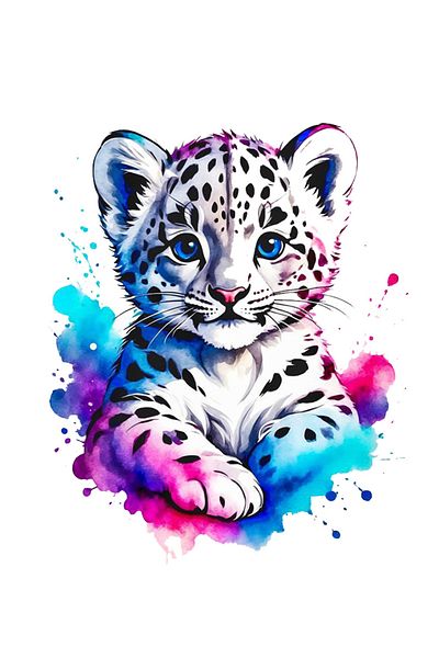 MegaSticker Bengal Tiger Sticker Car, Motorcycle, Helmet, Laptop, Glass Sticker 13X12 cm
