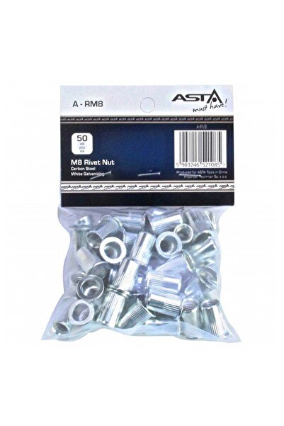 ASTA POLAND SET PIULITE NITUIBILE 8MM 50 PIESE