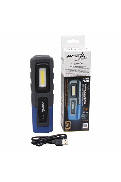 ASTA POLAND LAMPA LED COB CU ACUMULATOR 600 LUMENI ASTA