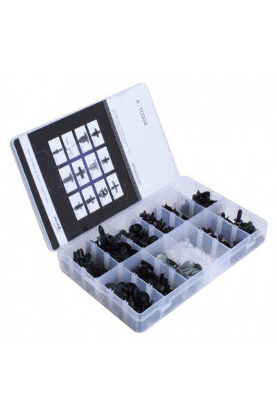 Techman SET CLIPSURI CLEME AUTO DE PLASTIC VOLVO 350 PIESE