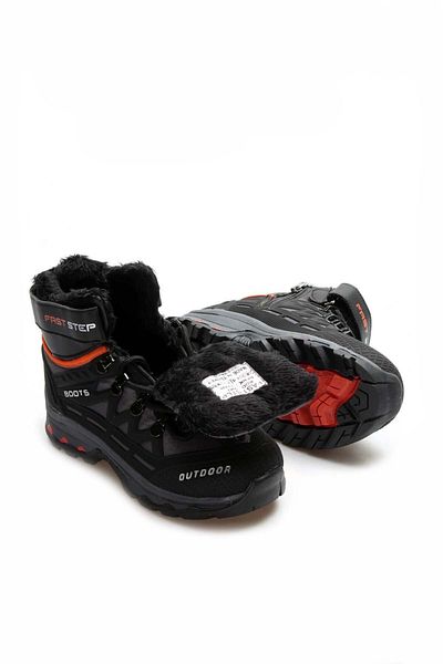 Ayakkabıhane Black Smoked Orange Thermo Unisex Outdoor Boots Ah1E865192416150