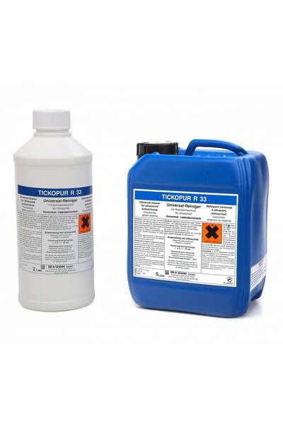 HBM Machines АЛКАЛЕН УЛТРАЗВУКОВ ПОЧИСТВАЩ РАЗТВОР 2 Л R33