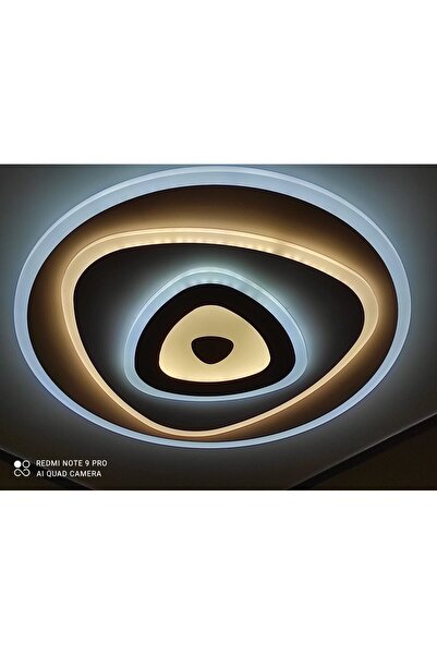 OPTONICA Lampă de tavan LED 2931-OP, cu telecomandă, 72W, 5400lm, CCT, IP20, alb, Optonic