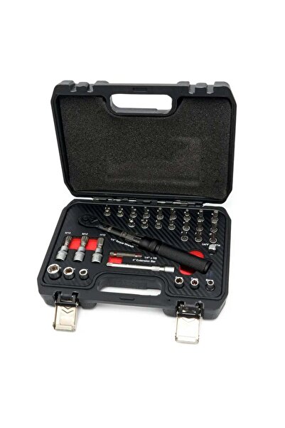 HBM Machines Комплект прецизни динамометрични ключове HBM 1/4'' 2-20NM, 32 части