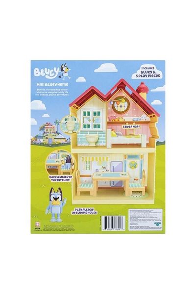 Fat Moose Bluey - Heeler home playset, with figure included