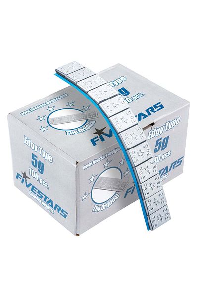 Redats CUTIE CONTRA-GREUTATI AUTOADEZIVE 5 GR EDGY FIVESTARS 100 FASII