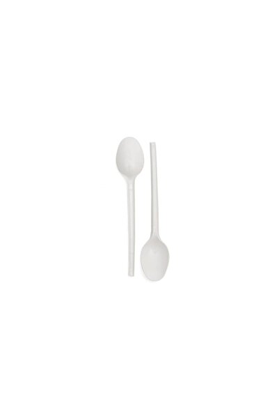 Generic Hotpack Plastic Tea Spoons White, 50 Pieces,BDDSP