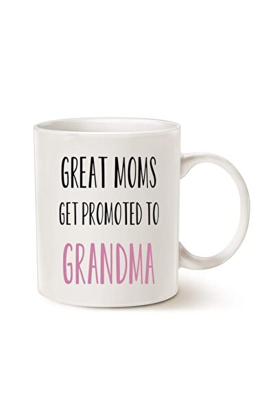 Generic MAUAG Mothers Day Funny Grandma Coffee Mug, Great Moms Get Promoted t...