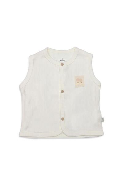 NW NessiWorld Nessiworld Bistyle Modal Flying Balloons Baby Vest Bs18110 Ecru