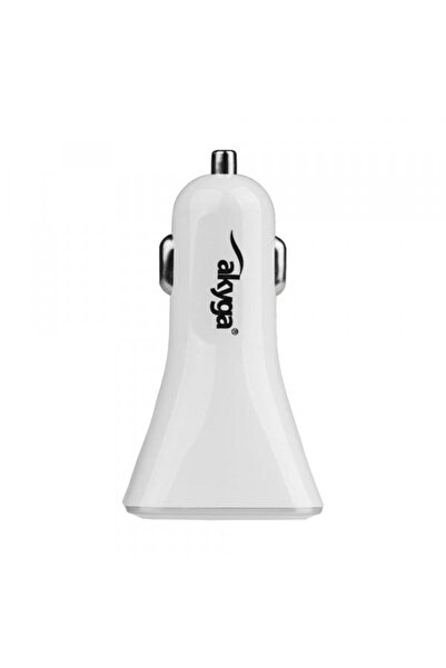 Akyga Încărcător auto AK-CH-09, 10W, 2A, 4 x USB-A, Alb