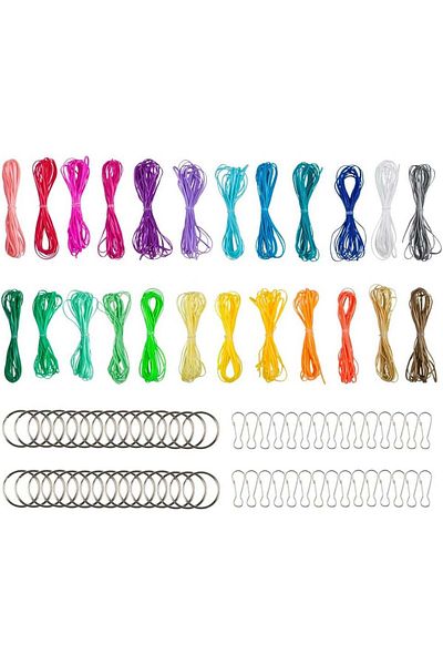 YuCool keychain/bracelet creation set, PVC, stainless steel