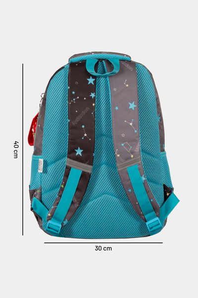 Relaxion Anatomical Backpack Pen Holder and Nutritional Set of 3 Primary School Backpack Set Water Resistant