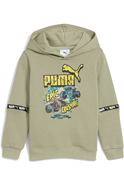 Puma x HOT WHEELS™ MONSTER TRUCKS Παιδική Φούτερ με Κουκούλα