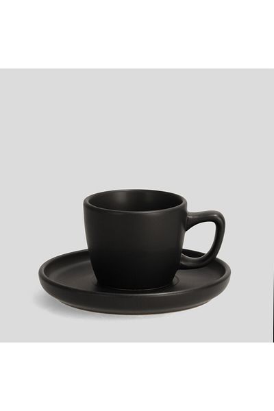HomeVibes Ceasca cu farfurie KENDRICK 90 ml