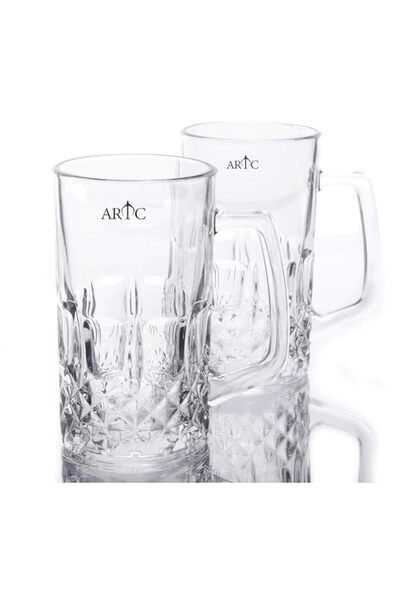 Generic إبريق بيرة ARTC الألماني سعة 500 مل، إبريق زجاجي، إبريق إيسار، كوب بي...