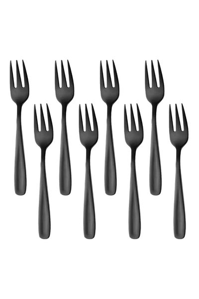 Generic Buyer Star Appetizers Desert Forks, 18/10 Stainless Steel 3-tine Cocktail Mini Salad Fruit Fork Set