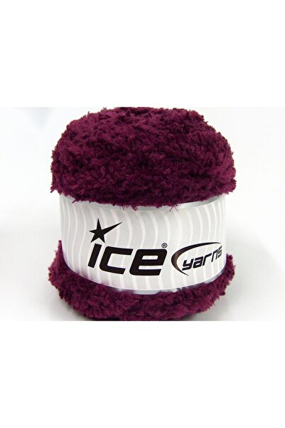 Ice yarns 3x100 جرام. ألياف دقيقة من كيكز باندا، أرجوانية اللون، ناعمة، مزودة...