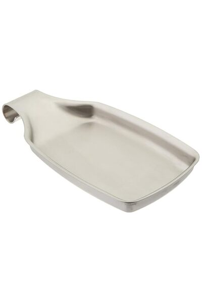 Generic Amco stainless steel spoon rest 8-inch 8369