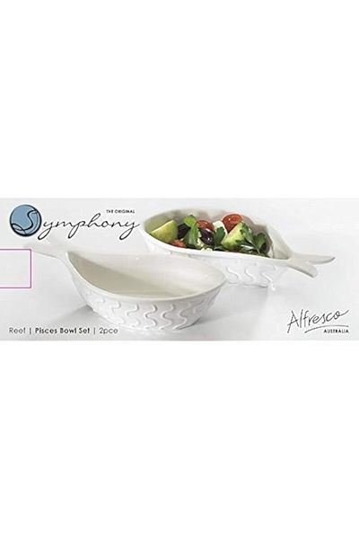 Generic Symphony Reef Bowl Set 2 21 X 9 5cm