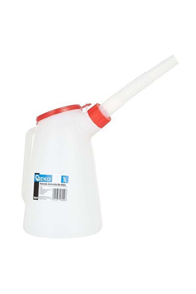 GEKO CANISTRA DE PLASTIC PENTRU AMESTEC ULEI SI BENZINA 1L