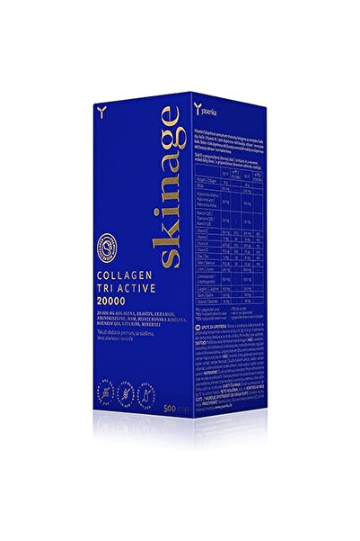 Yasenka سكيناج كولاجين ثلاثي فعال، 20000 ملغ، 500 مل