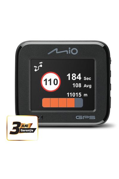 MİO Cameră video auto Mivue C580, Full HD, 140°, microfon, senzor G, GPS (negru)
