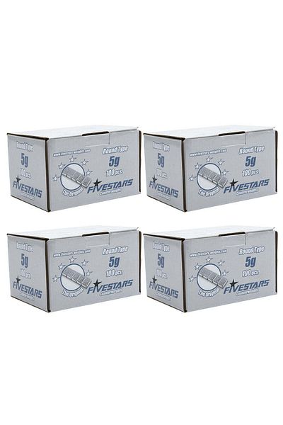 Five Stars PACHET CONTRA-GREUTATI AUTOADEZIVE 5GRAME 400 FASII 12 BUC / FASIE 25KG FIVESTARS