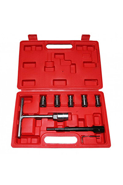 KB GLOBAL TRUSA FREZE PENTRU CURATAT LOCAS ORIFICIU SCAUN INJECTOARE 7 PIESE