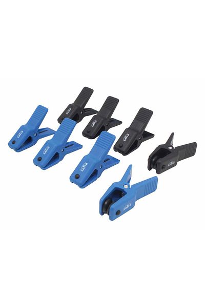 GLOBAL TOOLS PLIERS SET FOR BLOCKING BLOCKED PIPES OR HOSES 8 PIECES