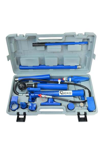 GEKO PRESA HIDRAULICA PENTRU INDREPTAT CAROSERII AUTO 10 TONE 15 PIESE