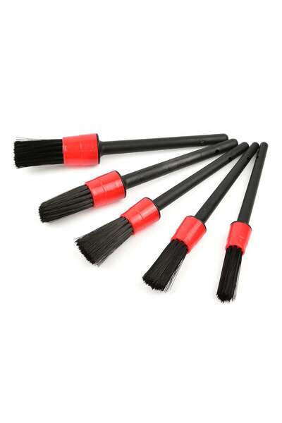 GEKO ﻿SET 5 PERII PENTRU DETAILING - CURATAT INTERIOR AUTO