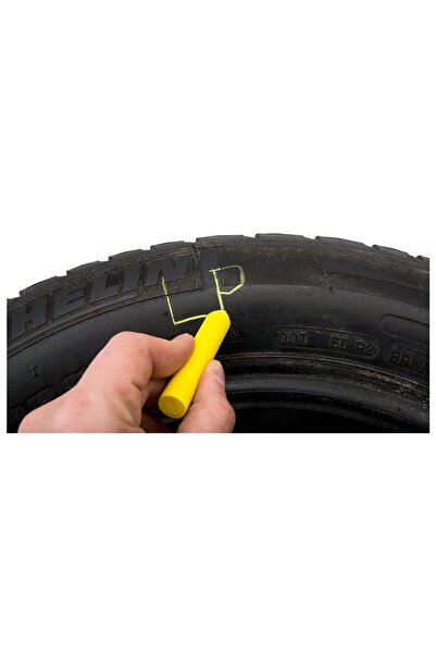 Redats YELLOW CHALK MARKED TIRES