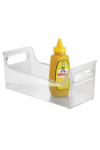 Generic InterDesign Fridge Binz Fridge-Binns Portable Condiment Caddy, Clear