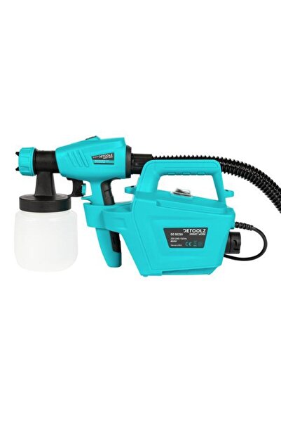 DETOOLZ Pulverizator electric de vopsea DZ-SE250, 800 W, 1000 ml/min, vâscozi...