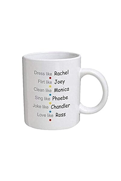 Generic كوب مطبوع بتصميم مسلسل الأصدقاء